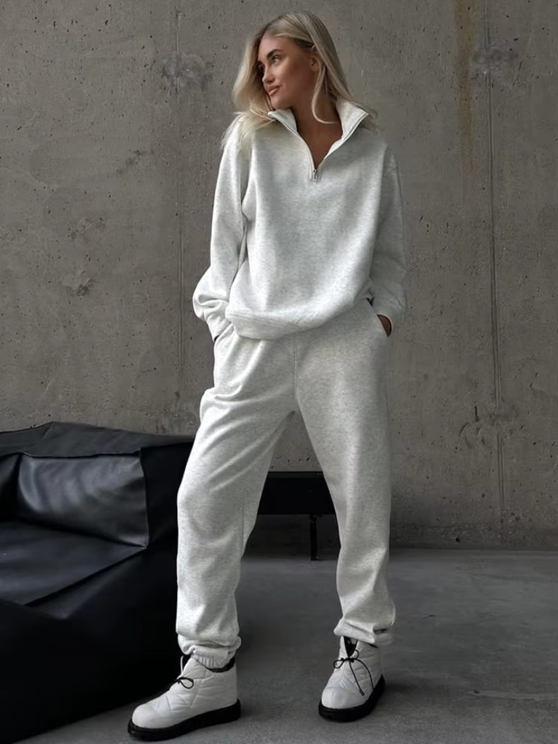 Herfst Vrouwen Zipper Trainingspak