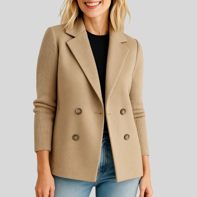 Velin Sweater Blazer – Ultra-zacht, Slim & Dagelijks Comfort