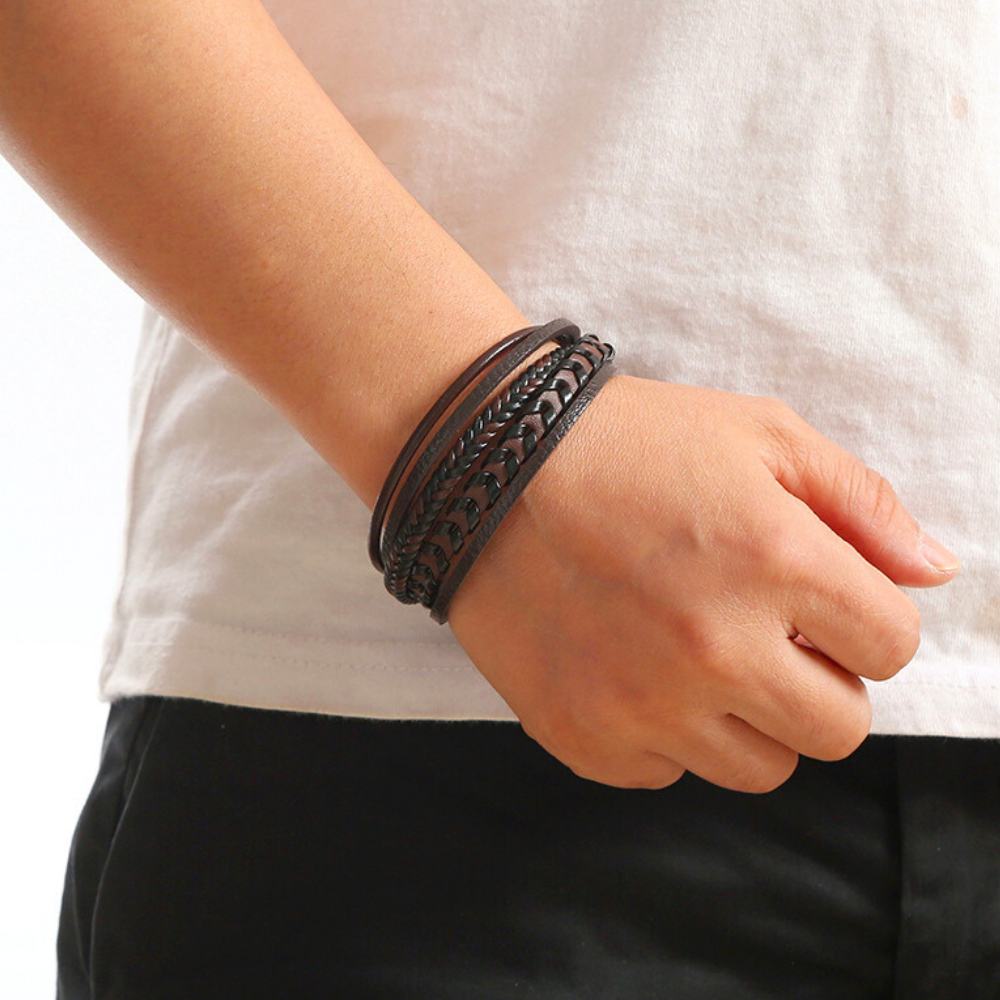 Bjorn | Leren Armband