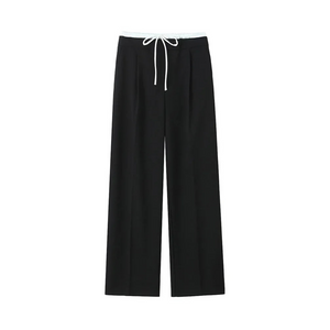 Vintage Broek met Elastische Taille