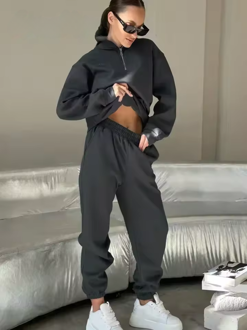 Herfst Vrouwen Zipper Trainingspak