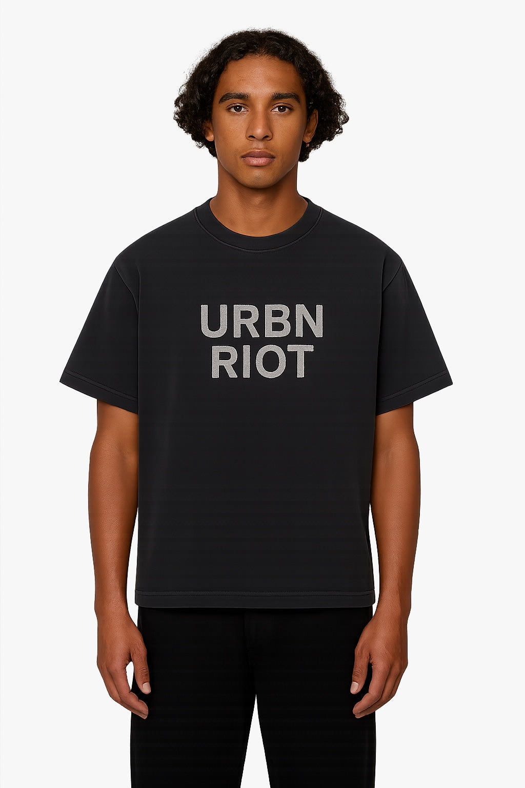 Urban Riot T-shirt - Black Print