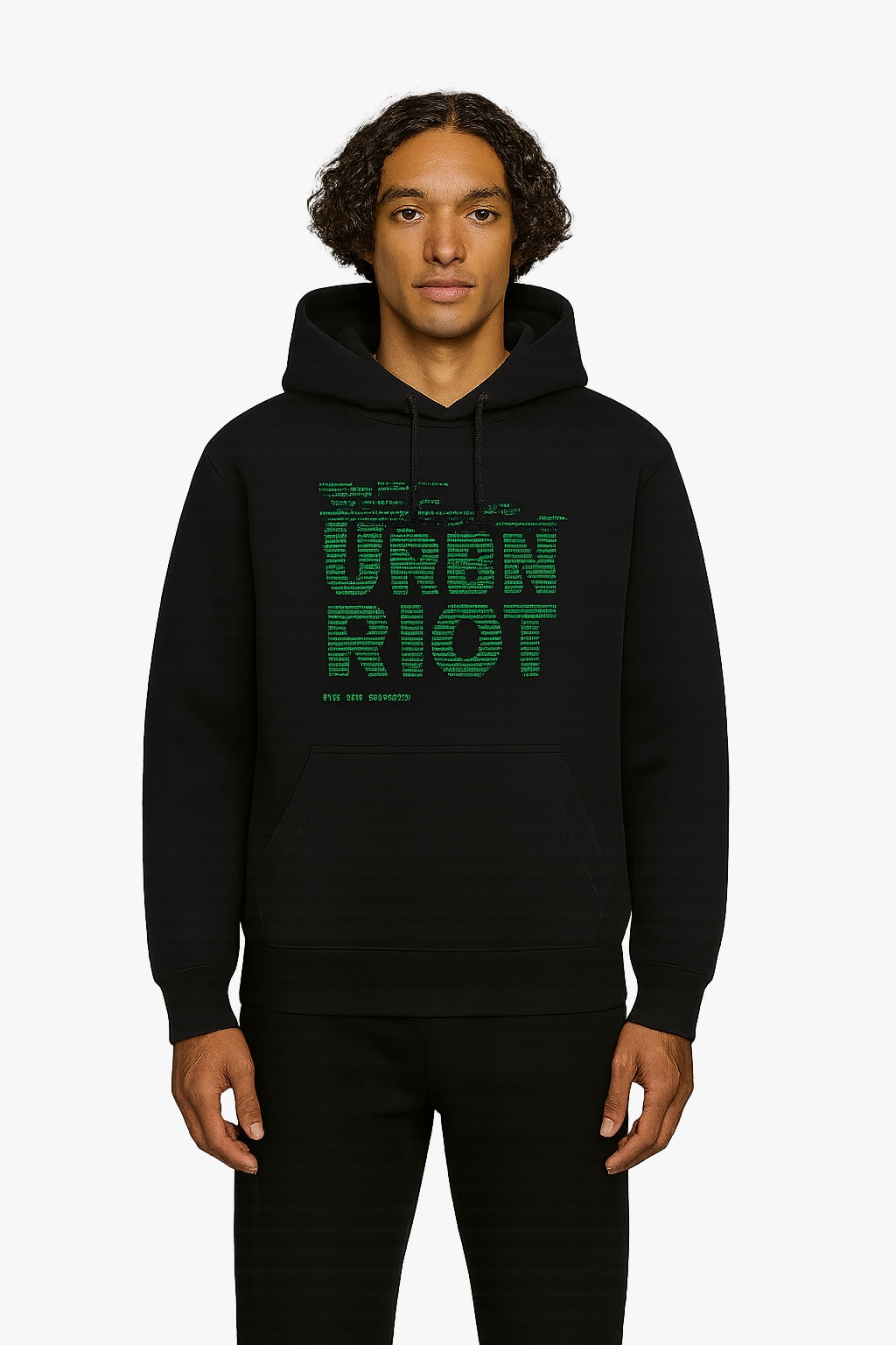 Urban Riot Hoodie - Green Wave