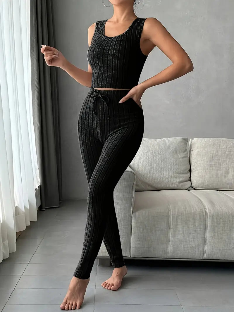 3-delig Velours Ensemble – Comfort & Stijl